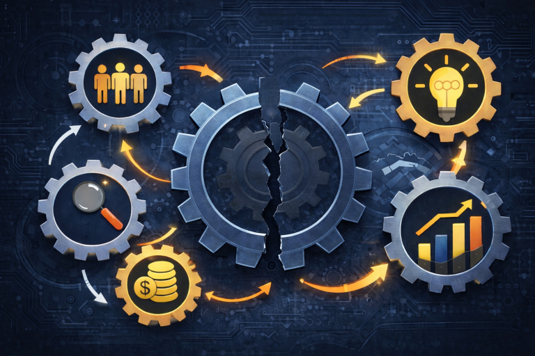 Landa Managers team coordinating on site during an interim management assignment